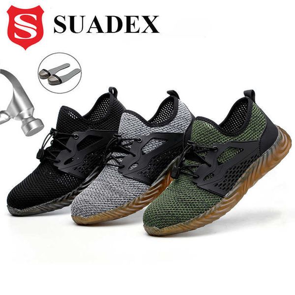 suadex work safety shoes for men summer breathable boots working steel toe anti-smashing construction safety work sneakers 211007, Black;brown
suadex work safety shoes for men summer breathable boots working steel toe anti-smashing construction safety work sneakers 211007, Black;brown