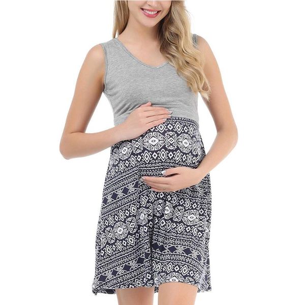 summer maternity dresses nursing breastfeeding elegant boho geometric print pregnancy dress clothes for pregnant women plus size, White
summer maternity dresses nursing breastfeeding elegant boho geometric print pregnancy dress clothes for pregnant women plus size, White