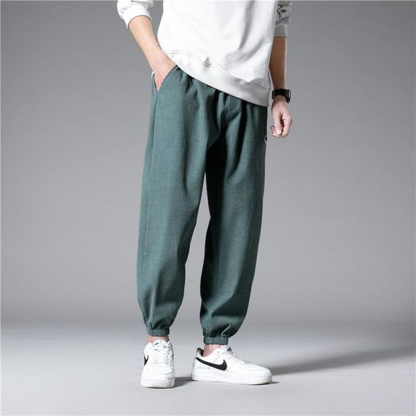men's pants spring and autumn style casual loose fashion trend all-match trousers sports cropped, Black
men's pants spring and autumn style casual loose fashion trend all-match trousers sports cropped, Black
