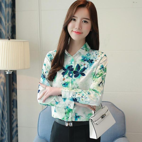 women's blouses & shirts fashion able flower printed chiffon blouse shirt ol autumn women plus size clothing 3xl long sleeve, White
women's blouses & shirts fashion able flower printed chiffon blouse shirt ol autumn women plus size clothing 3xl long sleeve, White