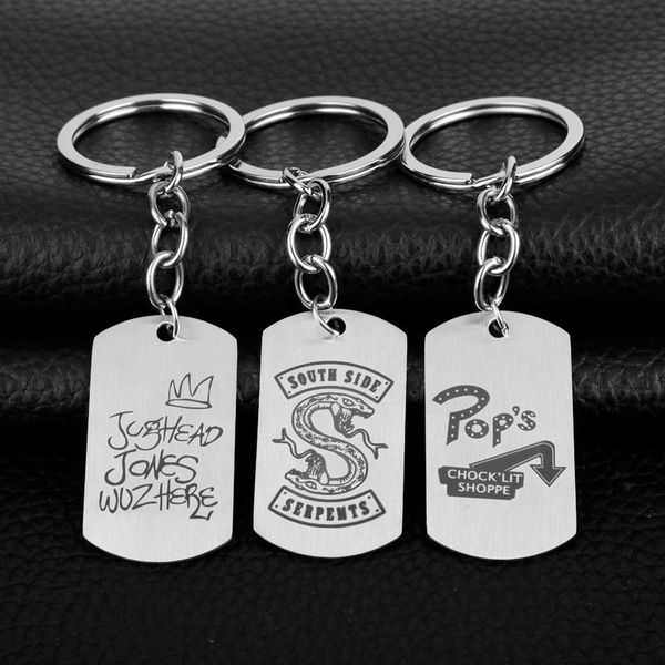 keychains dongsheng tv riverdale keychain south side serpents chock'lit shoppe jughead jones metal pendants keyring women men jewelry -, Silver
keychains dongsheng tv riverdale keychain south side serpents chock'lit shoppe jughead jones metal pendants keyring women men jewelry -, Silver