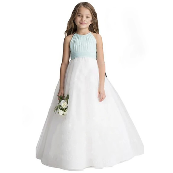 girl's dresses a-line floor length flower girl party chiffon sleeveless jewel neck with ruffles, Red;yellow
girl's dresses a-line floor length flower girl party chiffon sleeveless jewel neck with ruffles, Red;yellow