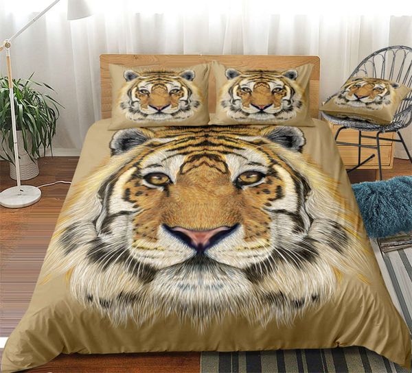 tiger bedding set big cat duvet cover set wild animals bedcloth boys kids brown quilt cover set
tiger bedding set big cat duvet cover set wild animals bedcloth boys kids brown quilt cover set