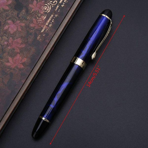 jinhao x450 luxury men's fountain pen business student 0.5mm extra fine nib calligraphy office supply writing tool
jinhao x450 luxury men's fountain pen business student 0.5mm extra fine nib calligraphy office supply writing tool