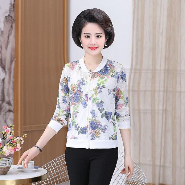 women's jackets women 2021 summer fashion sunproof bomber print jacket female long sleeve basic coats thin sun protection r215, Black;brown
women's jackets women 2021 summer fashion sunproof bomber print jacket female long sleeve basic coats thin sun protection r215, Black;brown