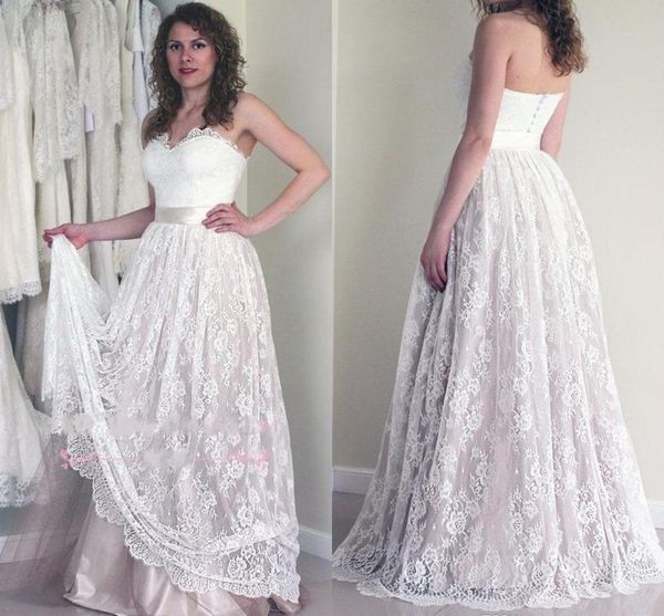 2021 new vestidos noiva simple sweetheart lace wedding es floor length a line sash bridal gowns robe de mariage vintage 2t5o, White
2021 new vestidos noiva simple sweetheart lace wedding es floor length a line sash bridal gowns robe de mariage vintage 2t5o, White