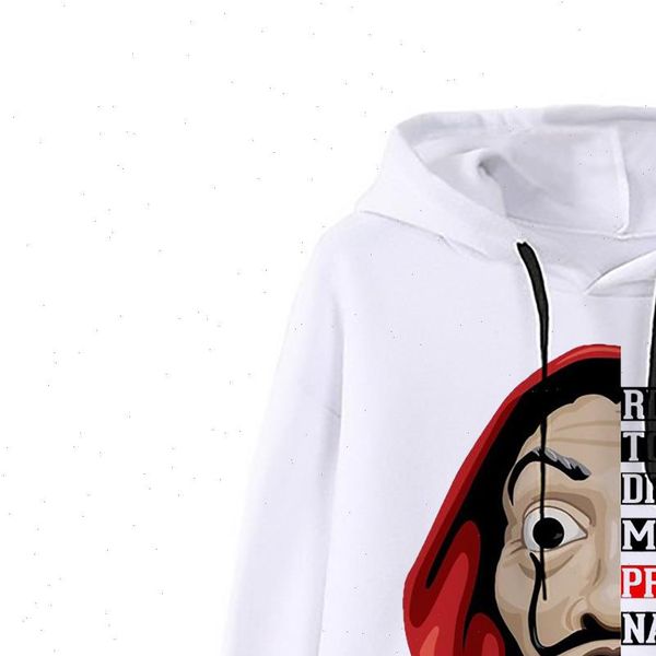 womens la casa de papel hoodies funny design hooded money heist tv series pullover long sleeve house of paper clothes, Black
womens la casa de papel hoodies funny design hooded money heist tv series pullover long sleeve house of paper clothes, Black
