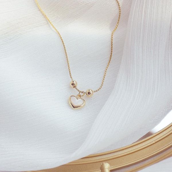 chains 2021 fashion brand jewelry elegant shell heart pendant&necklaces for women delicate charm choker necklaces, Silver
chains 2021 fashion brand jewelry elegant shell heart pendant&necklaces for women delicate charm choker necklaces, Silver