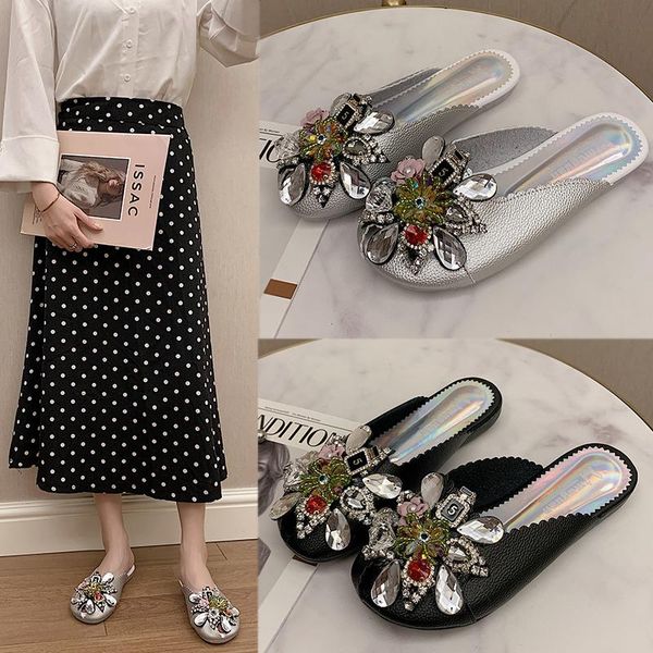 shoes woman 2021 glitter slides slippers flat loafers pantofle fashion cover toe low butterfly-knot jelly new luxury tpr butterf, Black
shoes woman 2021 glitter slides slippers flat loafers pantofle fashion cover toe low butterfly-knot jelly new luxury tpr butterf, Black