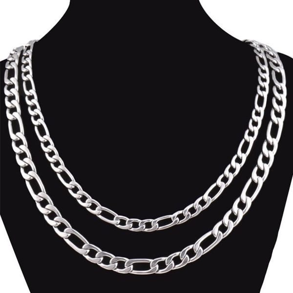 chains figaro necklace men's stainless steel simple long chain male hip hop gifts for wholesale fashion jewelry, Silver
chains figaro necklace men's stainless steel simple long chain male hip hop gifts for wholesale fashion jewelry, Silver