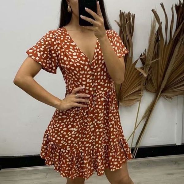 2021 new summer cotton boho style beach fashion short sleeve v-neck polka dot a-line party dress sundress vestido ixhd, Black;gray
2021 new summer cotton boho style beach fashion short sleeve v-neck polka dot a-line party dress sundress vestido ixhd, Black;gray