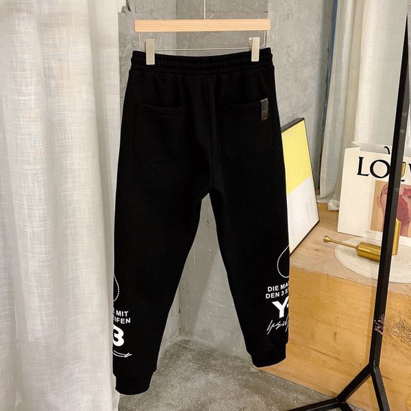 new style y3 casual pants in autumn and winter of 2021 men's fashion brand casual versatile trend korean plush and thickened legged pan, Black
new style y3 casual pants in autumn and winter of 2021 men's fashion brand casual versatile trend korean plush and thickened legged pan, Black