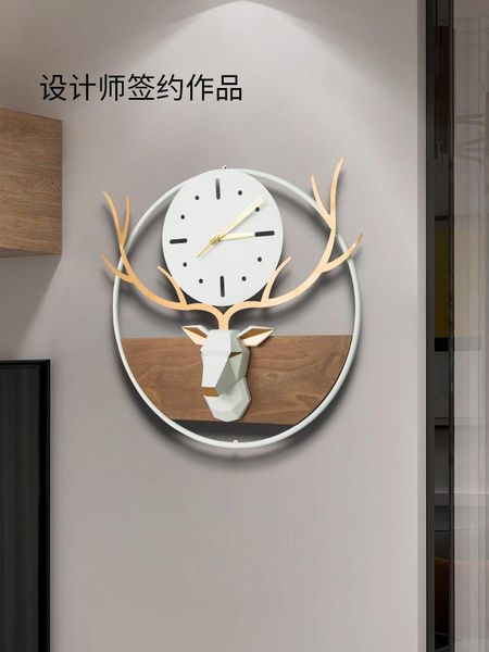 large art modern wall clock nordic design unique metal wall clock minimalist creative deer horloge murale home decoration bl50wc
large art modern wall clock nordic design unique metal wall clock minimalist creative deer horloge murale home decoration bl50wc