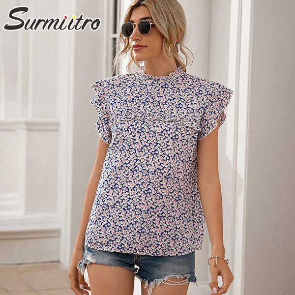 surmiitro laciness t-shirts for women fashion summer daisies print ruffles sleeve t shirt casual tees female tshirt 210712, White
surmiitro laciness t-shirts for women fashion summer daisies print ruffles sleeve t shirt casual tees female tshirt 210712, White