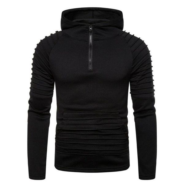 men's hoodies & sweatshirts loose long sleeve hooded autumn and winter warm pullover men zipper casual solid color sweatshirt fashion 2, Black
men's hoodies & sweatshirts loose long sleeve hooded autumn and winter warm pullover men zipper casual solid color sweatshirt fashion 2, Black