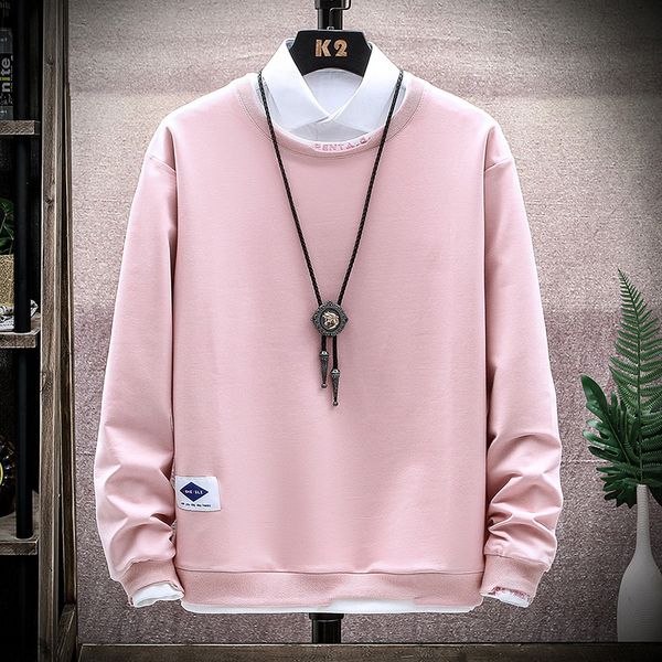 2021 new oversized crewneck sweatshirt spring solid hip hop japanese streetwear pullovers yellow hoodie men sweatshirts male 35px, Black
2021 new oversized crewneck sweatshirt spring solid hip hop japanese streetwear pullovers yellow hoodie men sweatshirts male 35px, Black