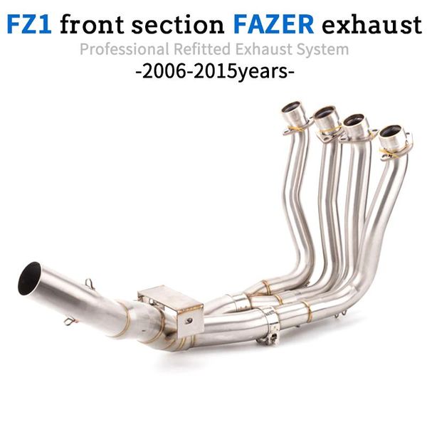 motorcycle modified exhaust pipe muffler fz1 front section fazer exhaust pipe 2006-2021 fz1n full set of connecting pipes
motorcycle modified exhaust pipe muffler fz1 front section fazer exhaust pipe 2006-2021 fz1n full set of connecting pipes