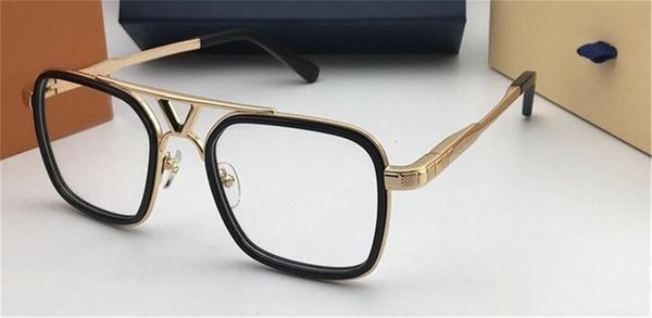 new elite fashion designer glasses square plate full frame glasses, men's metal sunglasses frame with box 0947, Black
new elite fashion designer glasses square plate full frame glasses, men's metal sunglasses frame with box 0947, Black