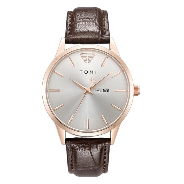 wristwatches luxurious fashion mens watches leather strap watch men women casual quartz clock electronic display of week/ date couple, Slivery;brown
wristwatches luxurious fashion mens watches leather strap watch men women casual quartz clock electronic display of week/ date couple, Slivery;brown