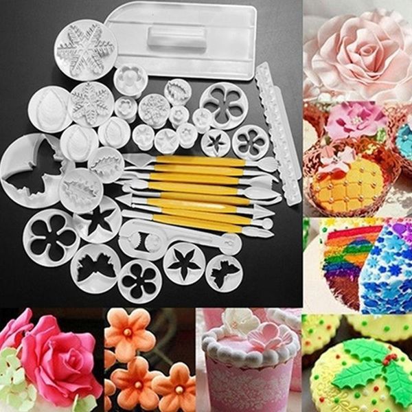 cake tools full set mold 37pcs fondant decorating diy cookie sugar craft plunger cutters tool
cake tools full set mold 37pcs fondant decorating diy cookie sugar craft plunger cutters tool
