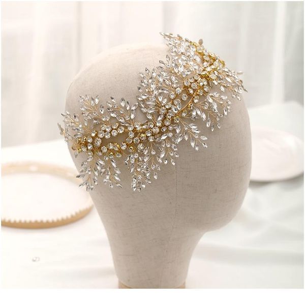 luxurious wedding tiara baroque crystal headdress gold rhinestone headband bridal hair jewelry ms wedding accessories qyldfl
luxurious wedding tiara baroque crystal headdress gold rhinestone headband bridal hair jewelry ms wedding accessories qyldfl