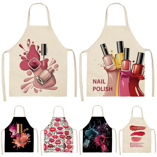 aprons nail polish makeup kitchen 53*65cm cotton linen bibs household cleaning pinafore for women home cooking picnic
aprons nail polish makeup kitchen 53*65cm cotton linen bibs household cleaning pinafore for women home cooking picnic