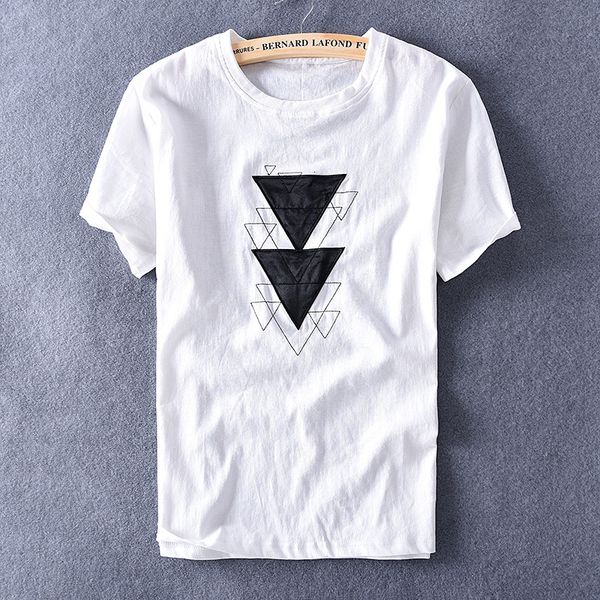 2021 spring and summer new short-sleeved brand linen t-shirt fashion white shirt for men casual t shirts male camiseta yxxa
2021 spring and summer new short-sleeved brand linen t-shirt fashion white shirt for men casual t shirts male camiseta yxxa