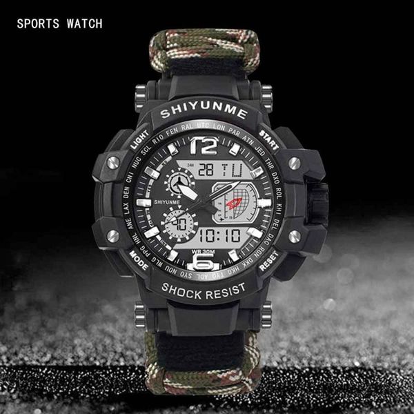 wristwatches outdoor survival men watch shiyunme multifunctional waterproof military tactical paracord compass thermometer men's, Slivery;brown
wristwatches outdoor survival men watch shiyunme multifunctional waterproof military tactical paracord compass thermometer men's, Slivery;brown