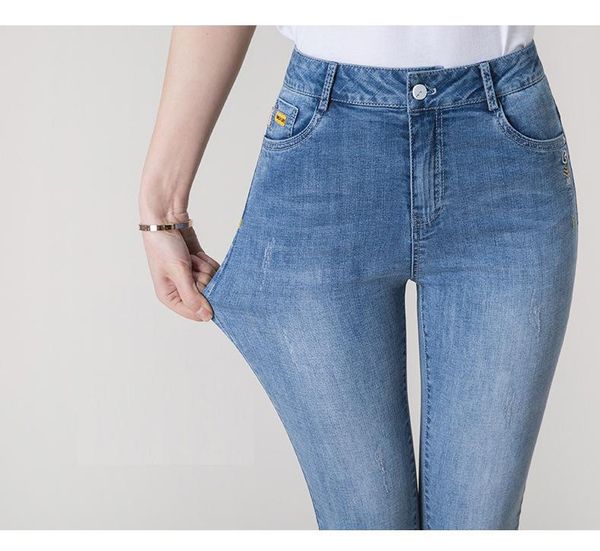 women's jeans denim womens high waist stretch pencil skinny ankle-length pants femme black blue push up 2021 elastic slim streetwear
women's jeans denim womens high waist stretch pencil skinny ankle-length pants femme black blue push up 2021 elastic slim streetwear