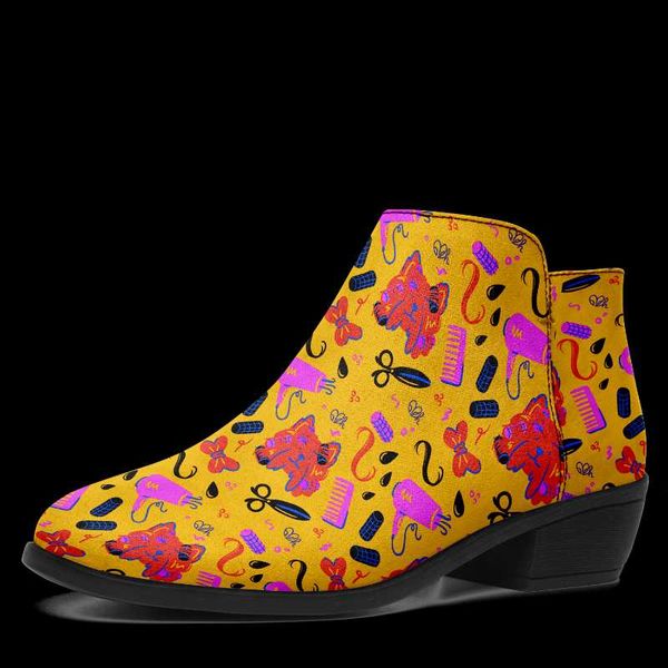 boots custom print on demand drop personal design shoes zipper women's personality for women 2021, Black
boots custom print on demand drop personal design shoes zipper women's personality for women 2021, Black