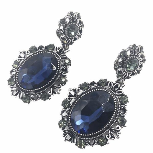 dangle & chandelier yayi jewelry fashion bohemia blue glass crystal rhinestone women ancient gold color wear ear band long tassel earrings, Silver
dangle & chandelier yayi jewelry fashion bohemia blue glass crystal rhinestone women ancient gold color wear ear band long tassel earrings, Silver