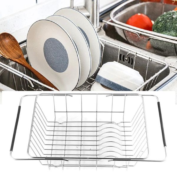 kitchen storage & organization expandable dish drying rack drainer plate basket in sink on counter holder stainless steel
kitchen storage & organization expandable dish drying rack drainer plate basket in sink on counter holder stainless steel