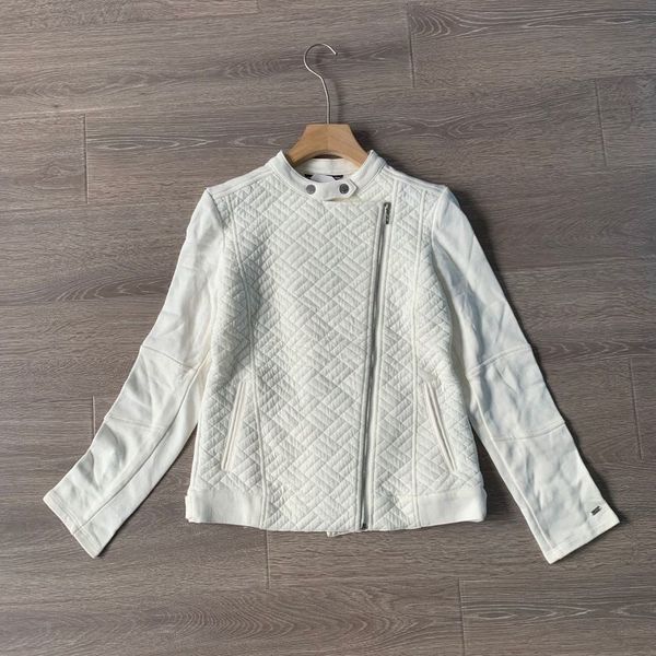 ab0104 women's thick terry diagonal zipper cardigan et, Black;brown
ab0104 women's thick terry diagonal zipper cardigan et, Black;brown