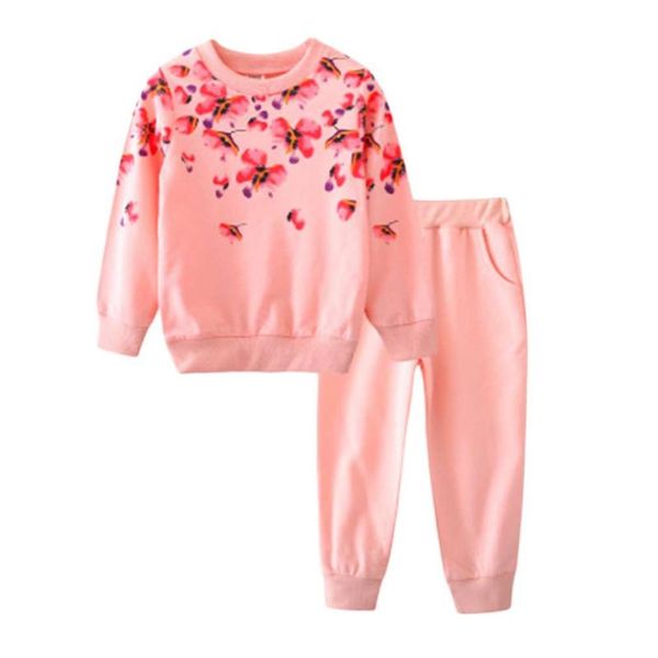 clothing sets girls set autumn and spring floral two-piece sport suit for, White
clothing sets girls set autumn and spring floral two-piece sport suit for, White