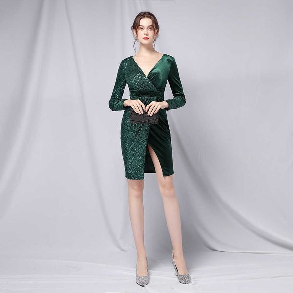 luxury evening dress 18636# korean polyter bead evening black fashion veet slim fishtail banquet short, Black;gray
luxury evening dress 18636# korean polyter bead evening black fashion veet slim fishtail banquet short, Black;gray