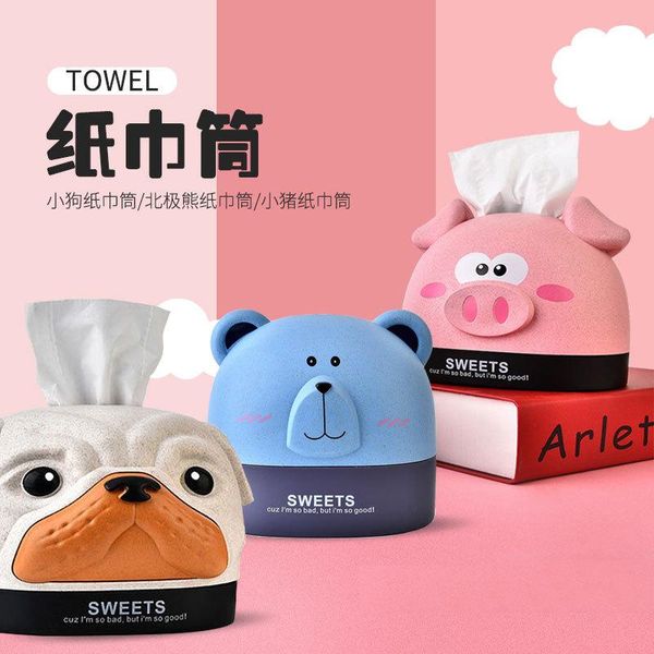 toilet paper holders tissue box, cartoon puppy storage car drawer creative household products
toilet paper holders tissue box, cartoon puppy storage car drawer creative household products