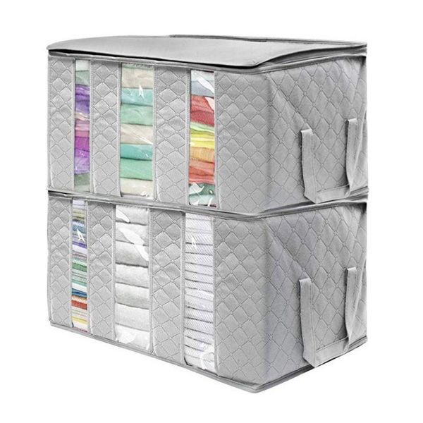 2021 new visible non-woven bed storage box collapsible quilt storage bag wardrobe clothes dust-proof finishing box new*-
2021 new visible non-woven bed storage box collapsible quilt storage bag wardrobe clothes dust-proof finishing box new*-