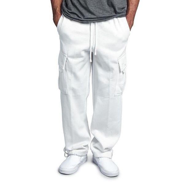 outdoor men's loose casual pants pure color fashion men's versatile slim trousers pocket drawstring simple pants#g30, Black
outdoor men's loose casual pants pure color fashion men's versatile slim trousers pocket drawstring simple pants#g30, Black