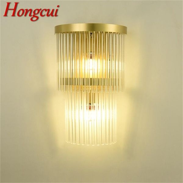 hongcui crystal wall sconce led lamp modern luxury gold light creative design for home corridor bedroom
hongcui crystal wall sconce led lamp modern luxury gold light creative design for home corridor bedroom