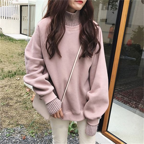 luxury women's jackets ins super coat women's plush thickened sweater 2021 autumn and winter drs long sleeve high collar fake two, Black;brown
luxury women's jackets ins super coat women's plush thickened sweater 2021 autumn and winter drs long sleeve high collar fake two, Black;brown