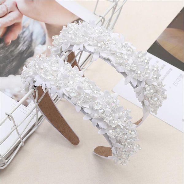 hair accessories jeweled pearl hairband for women girls crystal rhinestone bezel elegant headband solid color flower, Silver
hair accessories jeweled pearl hairband for women girls crystal rhinestone bezel elegant headband solid color flower, Silver
