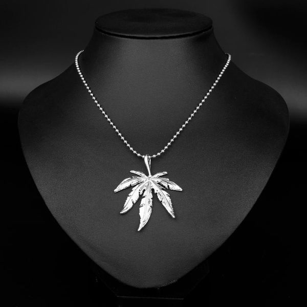 chains hip fashion hop leaf necklace pendant in europe and america jewelry sweater chain clothing accessories, Silver
chains hip fashion hop leaf necklace pendant in europe and america jewelry sweater chain clothing accessories, Silver