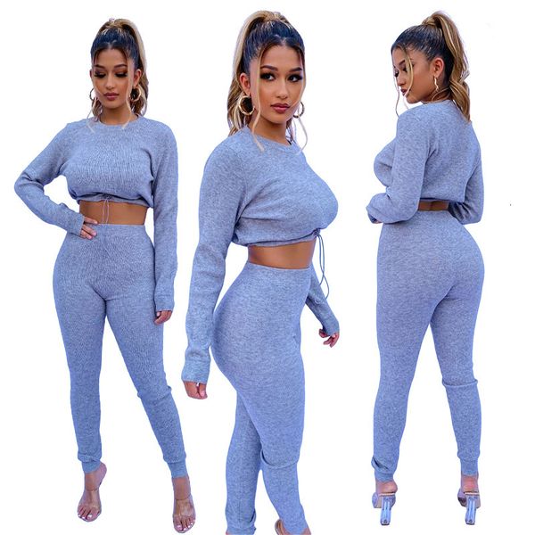 2021 solid color casual high waist long sleeve wide leg pants women suit autumn new style two piece set jtdn, Gray
2021 solid color casual high waist long sleeve wide leg pants women suit autumn new style two piece set jtdn, Gray