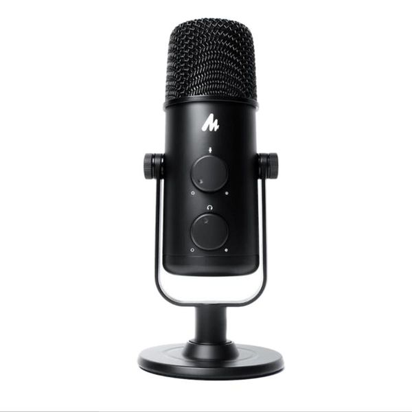 maono usb microphone condenser mic with mute button, monitor headphone jack, plug and play for livestream, recording, gaming
maono usb microphone condenser mic with mute button, monitor headphone jack, plug and play for livestream, recording, gaming