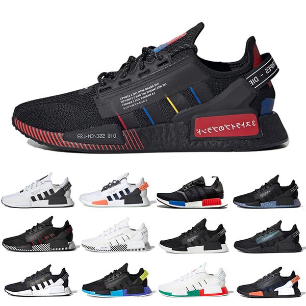 triple black nmd r1 v2 mens running shoes japan white dazzle olive green bright volt red blue oreo munich men women outdoor trainers sports 
triple black nmd r1 v2 mens running shoes japan white dazzle olive green bright volt red blue oreo munich men women outdoor trainers sports