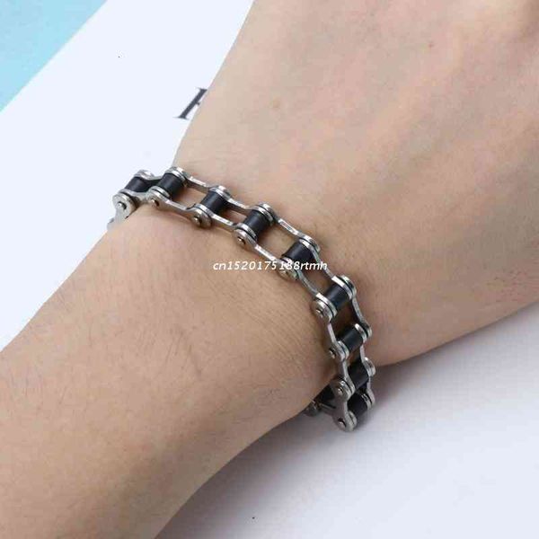 classic stainless steel biker motorcycle chain men bracelet jewelry dropship, Golden;silver
classic stainless steel biker motorcycle chain men bracelet jewelry dropship, Golden;silver