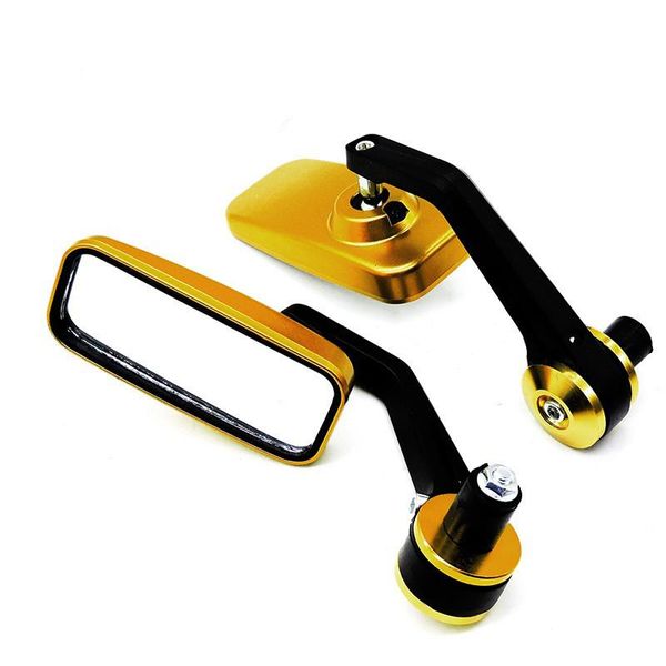motorcycle mirrors 1 pair 7/8" 22mm rectangle rear view side mirror handle bar end swivel head for bike aluminum 5 colors
motorcycle mirrors 1 pair 7/8" 22mm rectangle rear view side mirror handle bar end swivel head for bike aluminum 5 colors