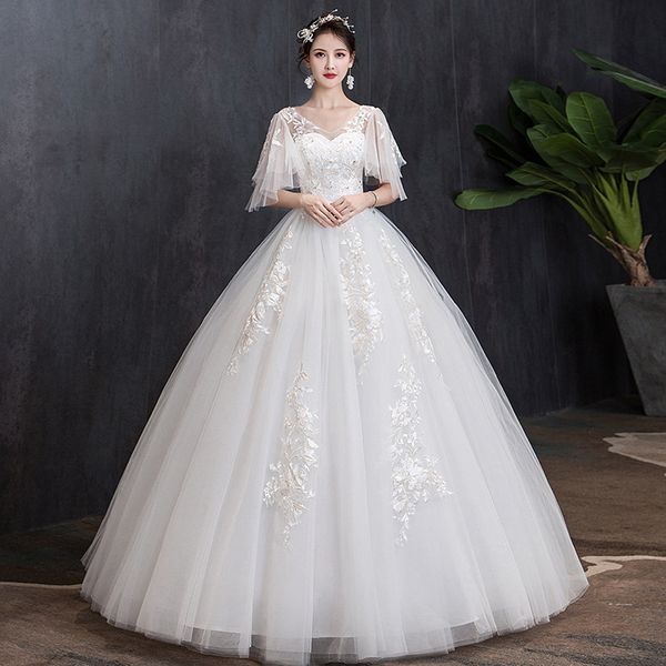 light wedding dress 2022 new bride autumn and winter high waist cover belly plus size simple dress skirt women, White
light wedding dress 2022 new bride autumn and winter high waist cover belly plus size simple dress skirt women, White