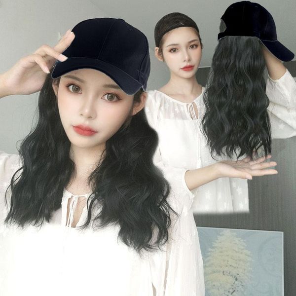 synthetic wigs lvhan wig hat one-piece female cap wool roll corn water ripple brown black natural dark light
synthetic wigs lvhan wig hat one-piece female cap wool roll corn water ripple brown black natural dark light