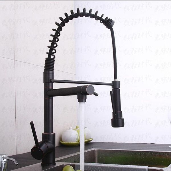 kitchen faucets commercial spring oil rubbed bronze pull out sprayer single handle faucet, lever down sink
kitchen faucets commercial spring oil rubbed bronze pull out sprayer single handle faucet, lever down sink